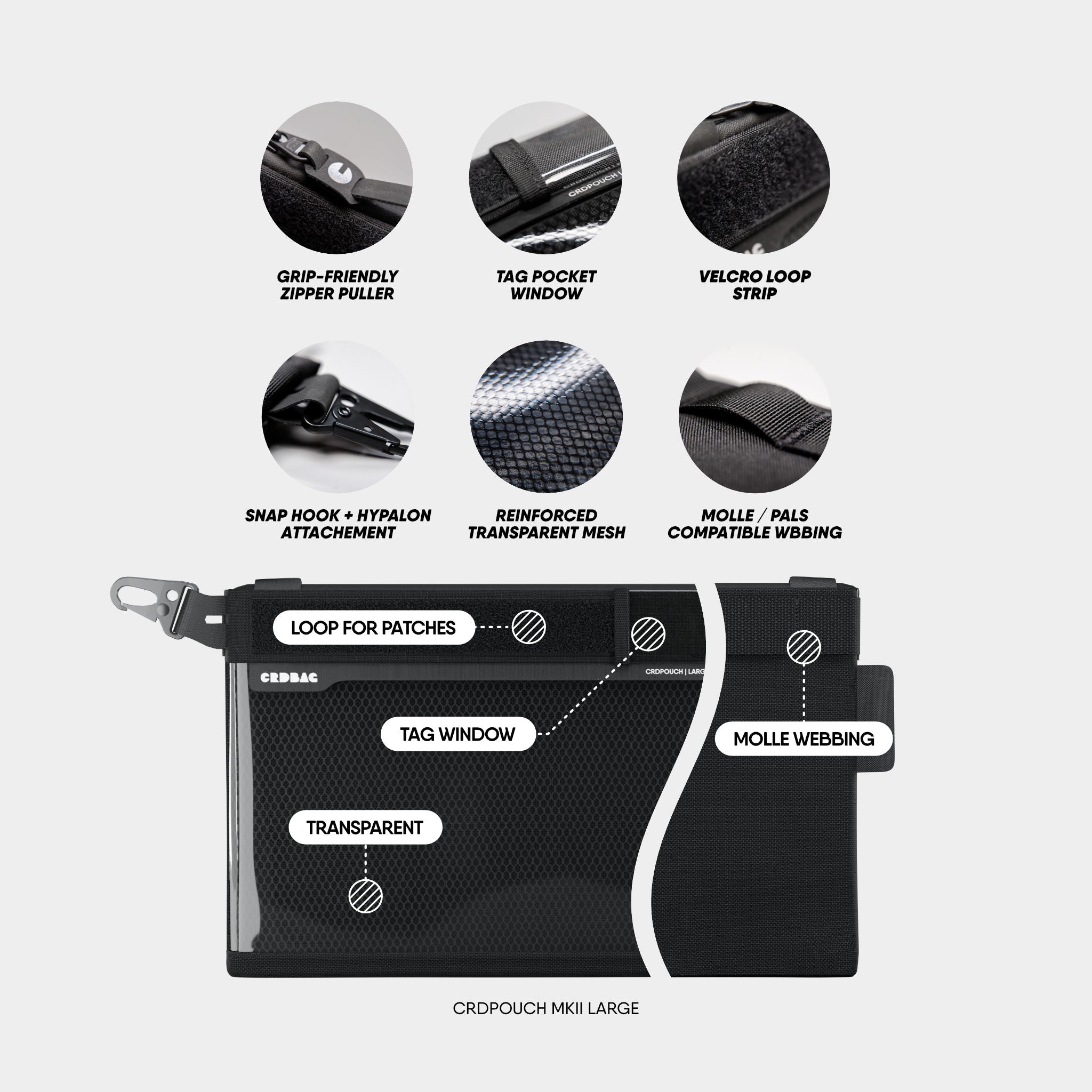 CRDPOUCH Large 9+3 Free Bundle