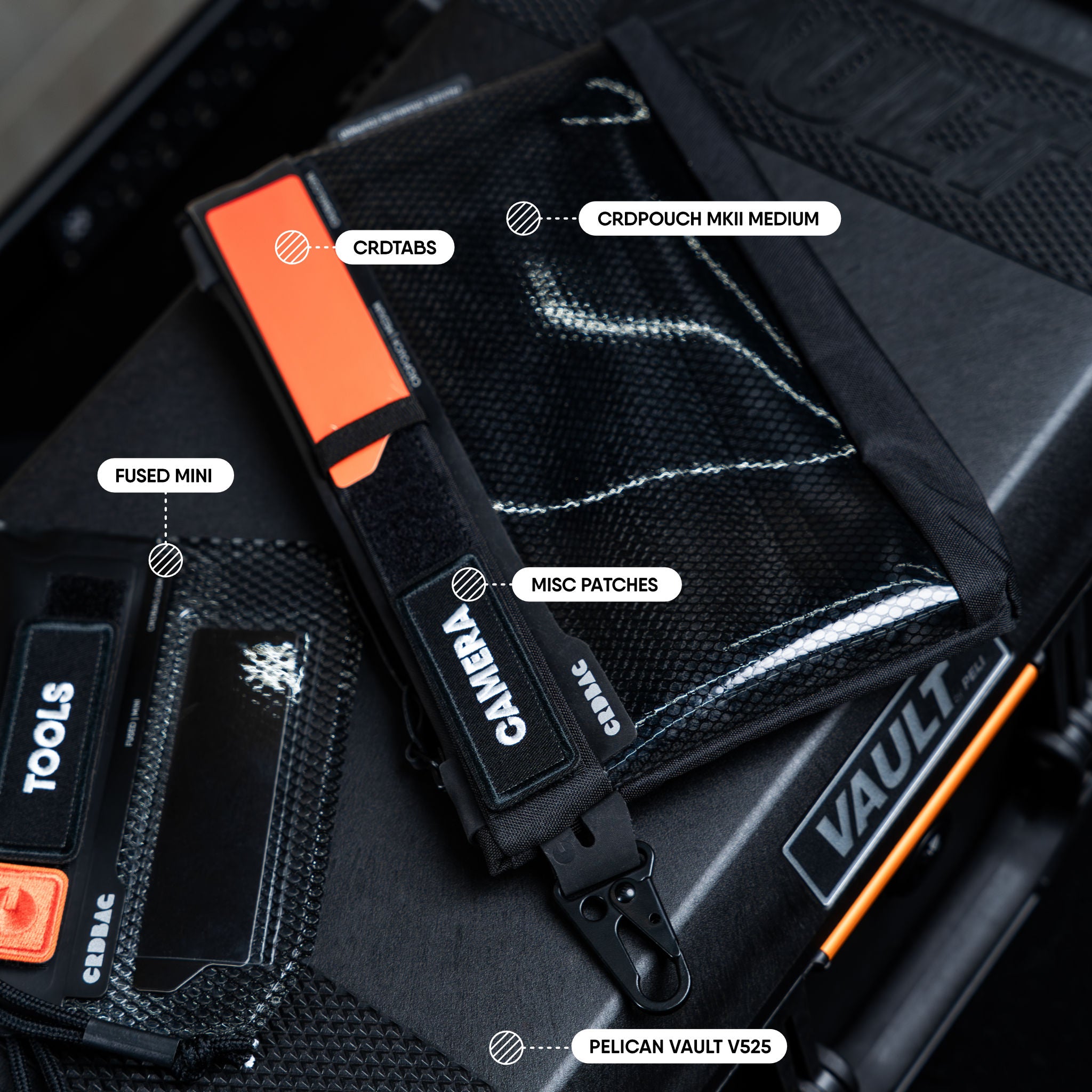 CRDPOUCH 4 Sizes Organizer Bundle