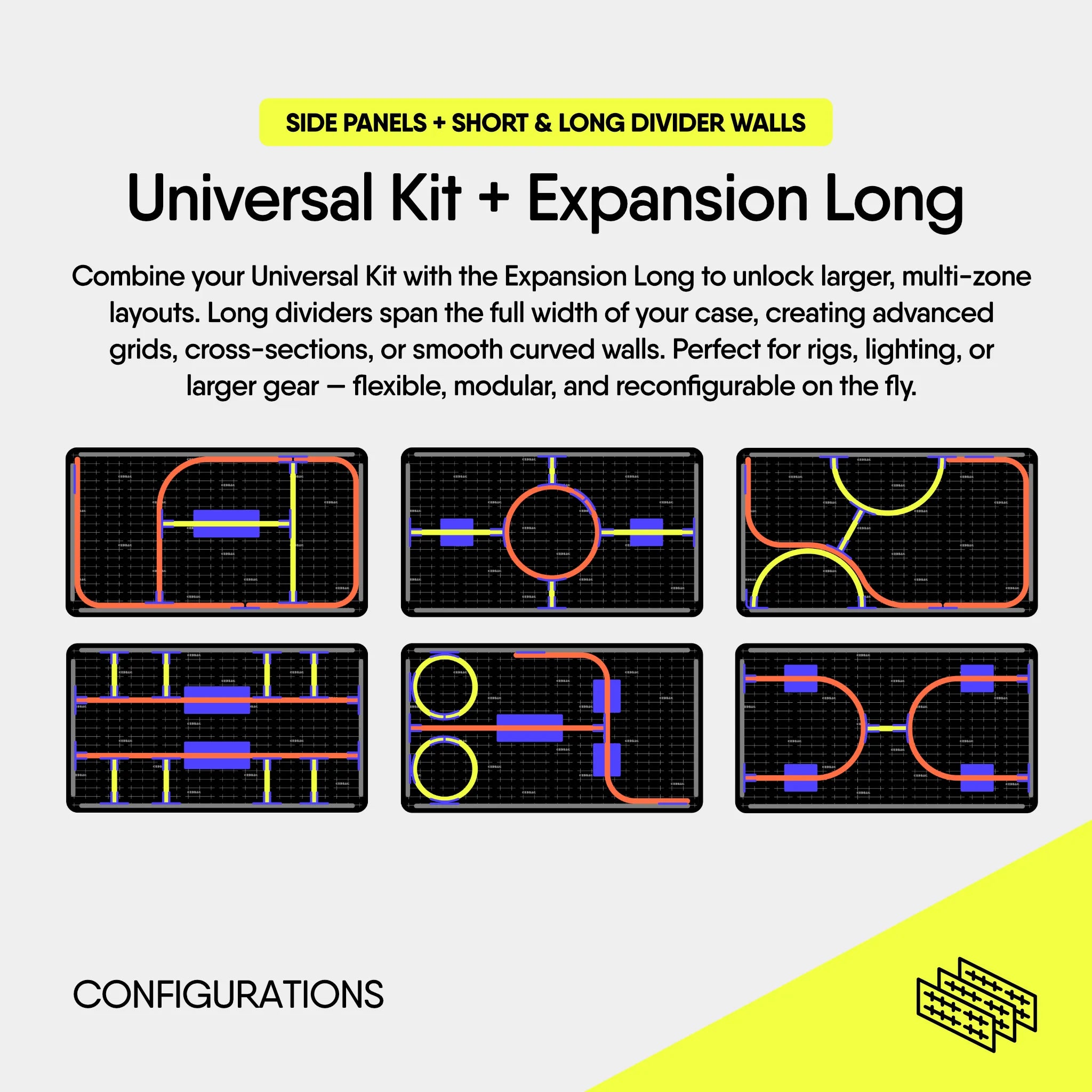 Grid-Divide Carry On Expansion Long