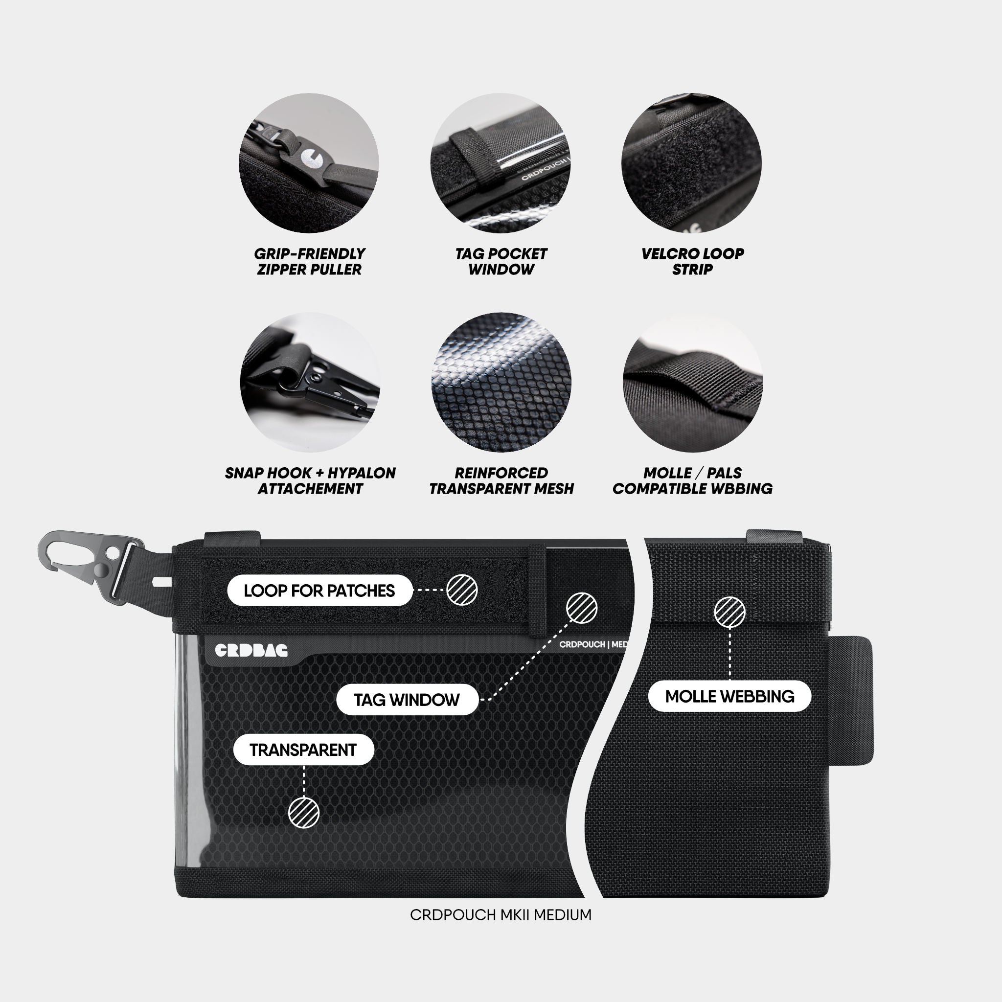 CRDPOUCH 4 Sizes Organizer Bundle