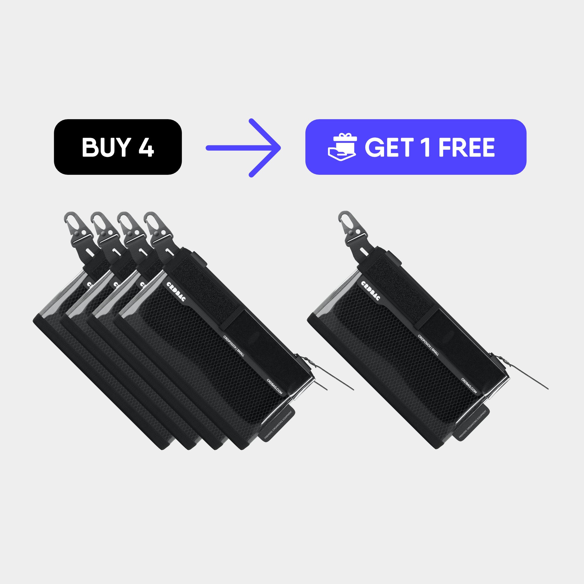 CRDPOUCH Small 4+1 Bundle