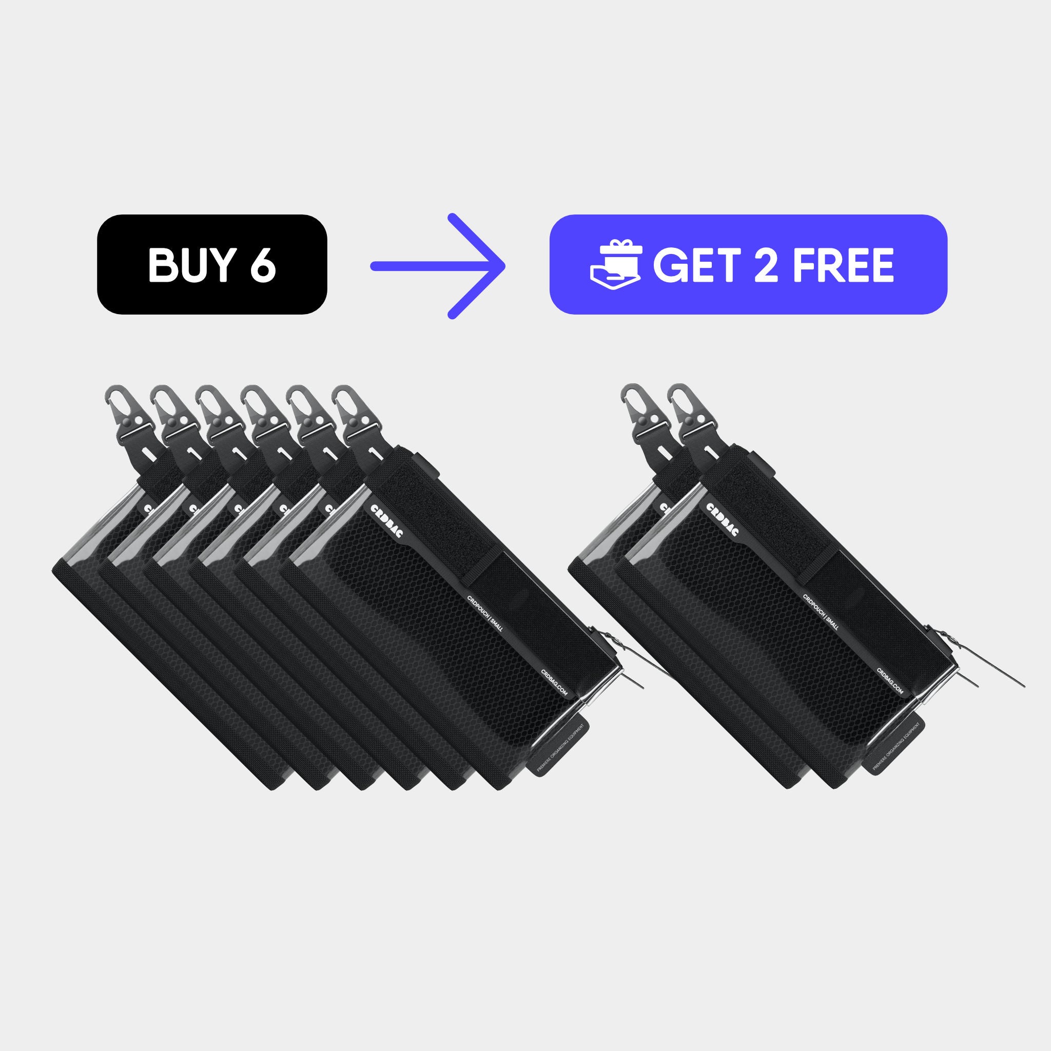 CRDPOUCH Small 6+2 Bundle