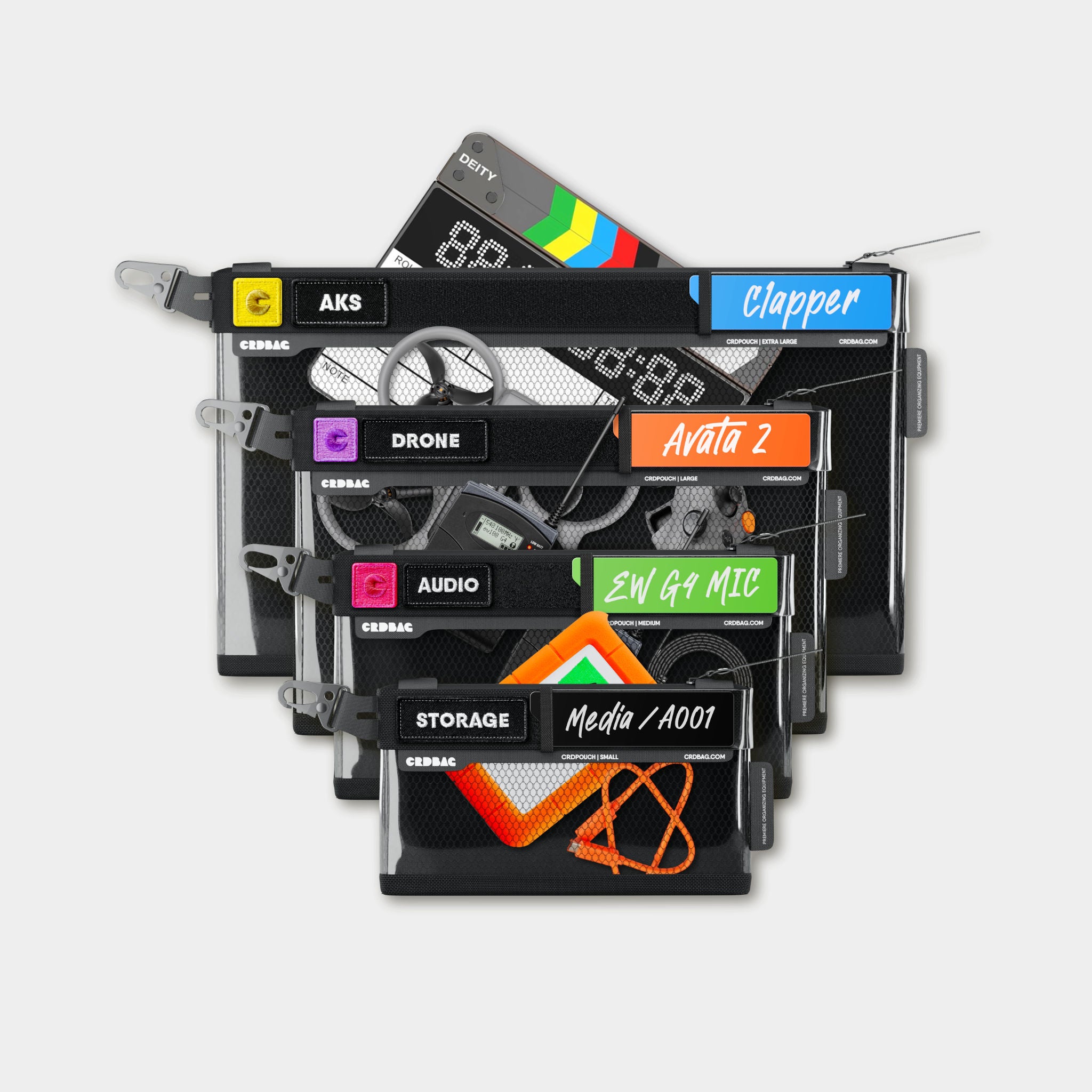 CRDPOUCH 4 Sizes Organizer Bundle