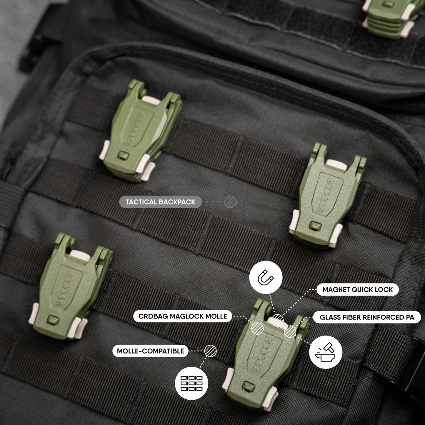 Maglock MOLLE 2P