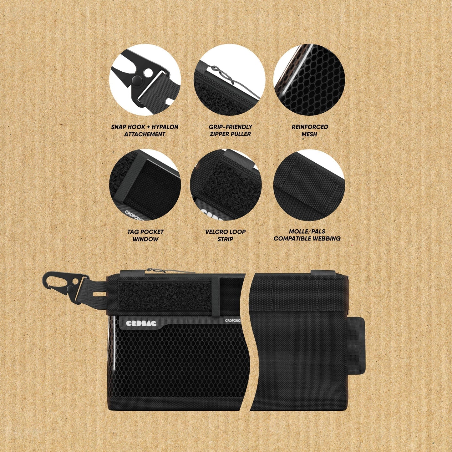 CRDPOUCH 4 Sizes Organizer Kit - CRDBAG