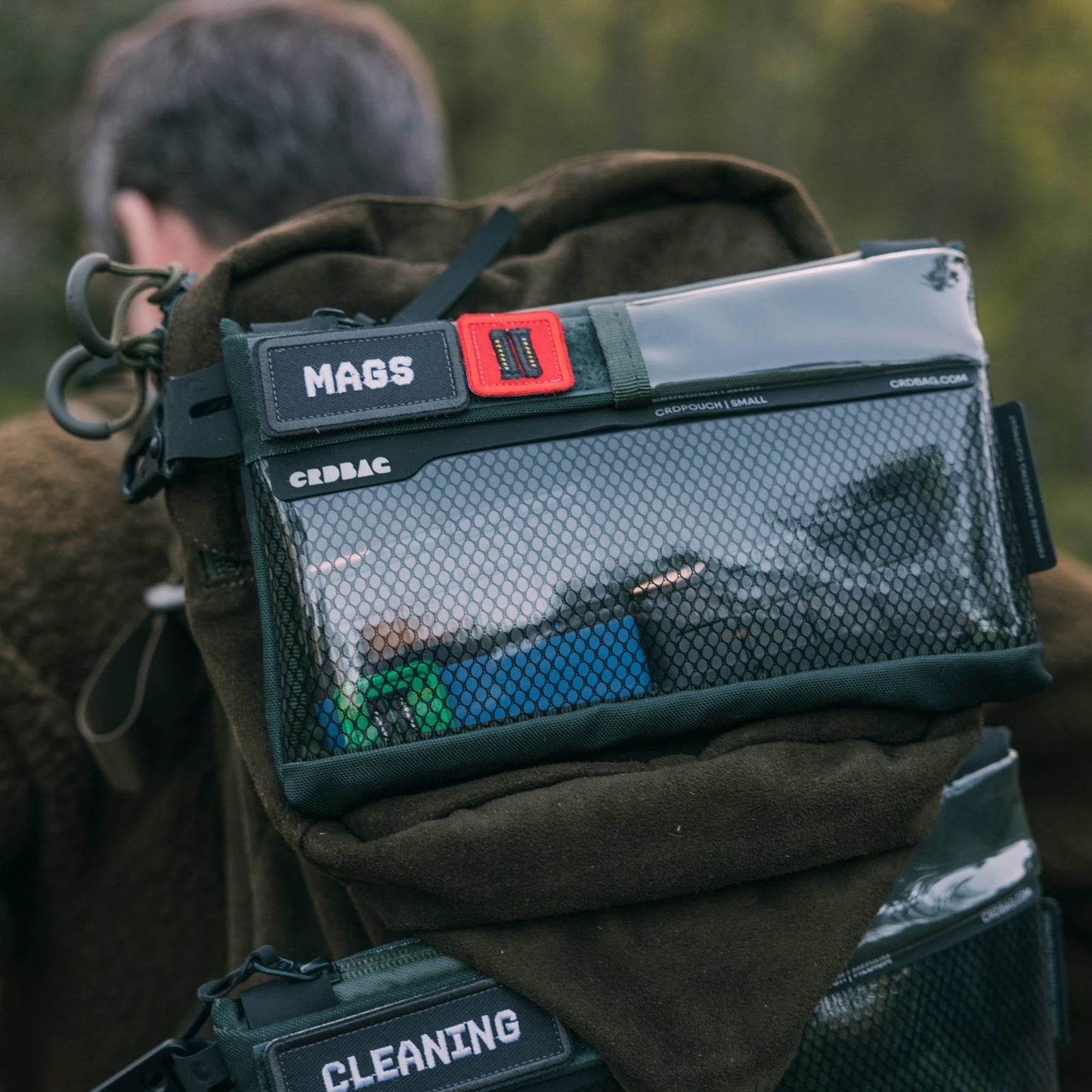 CRDPOUCH Taktischer MOLLE Organizer Klein