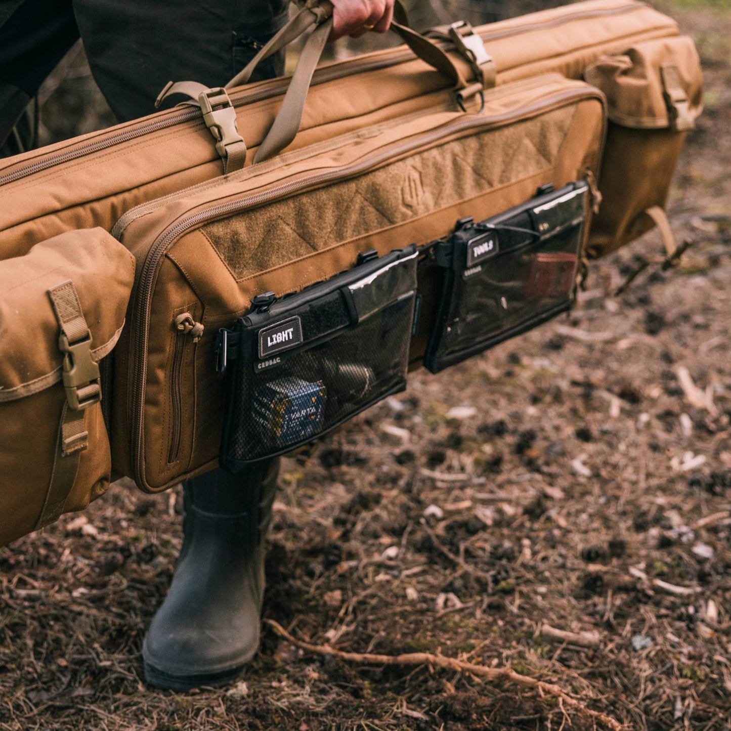 CRDPOUCH Taktischer MOLLE Organizer Groß