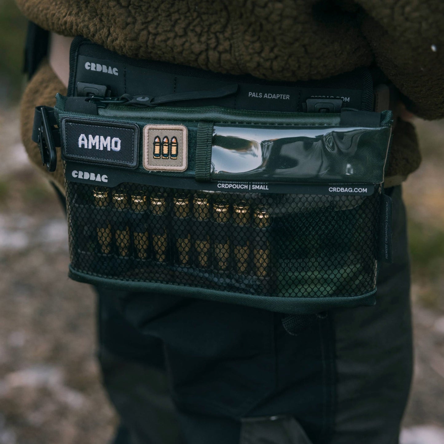 CRDPOUCH Taktischer MOLLE Organizer Klein