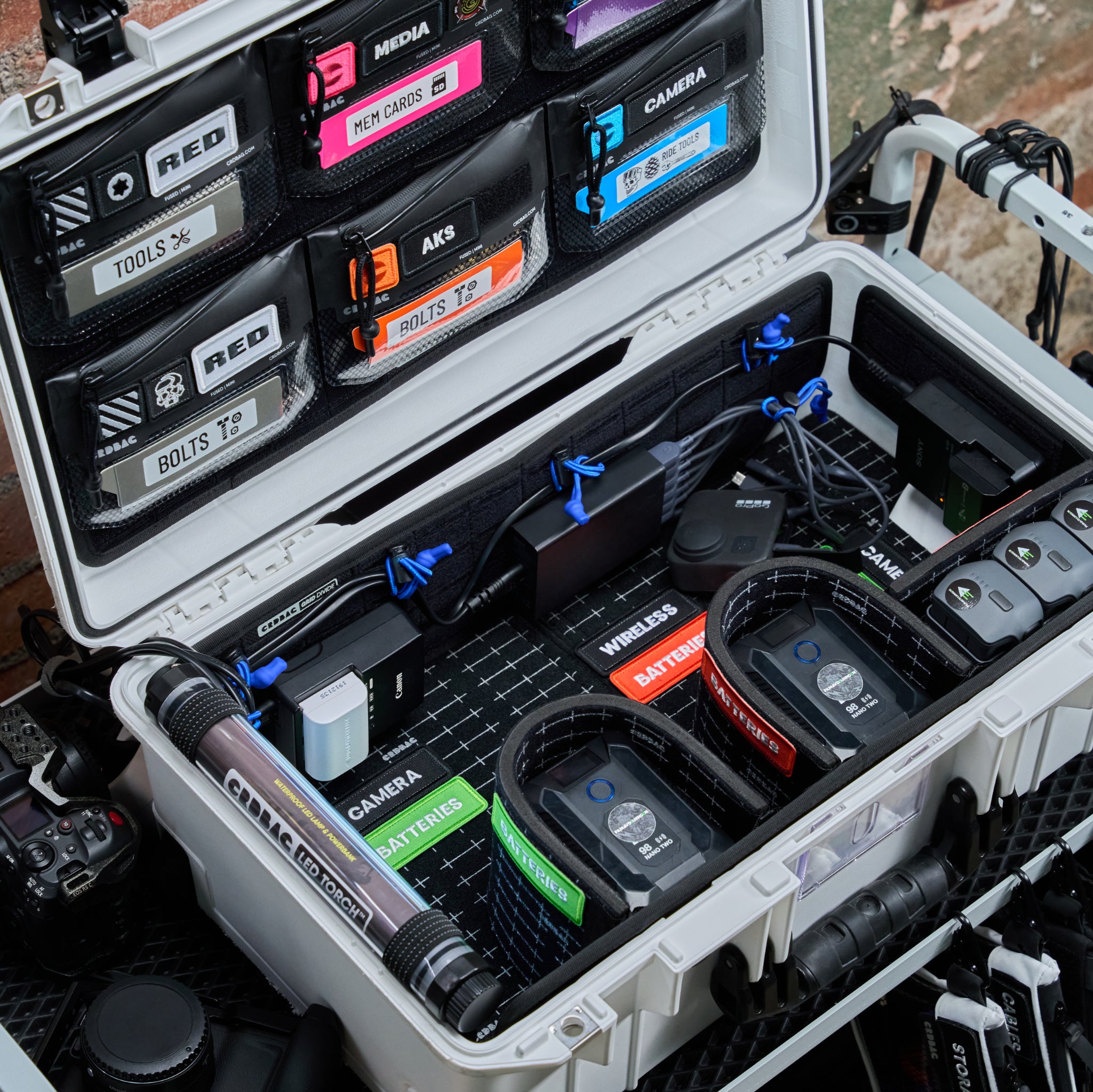 CRDBAG SHOP - Tools for storing and sub-packing camera equipment